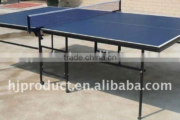 Factory Price 16mm MDF Indoor Table Tennis Table Folding up Table Tennis Table With Wheels photo-5