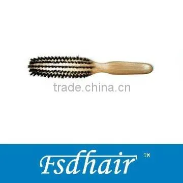 Wooden Bristles Hair Brush