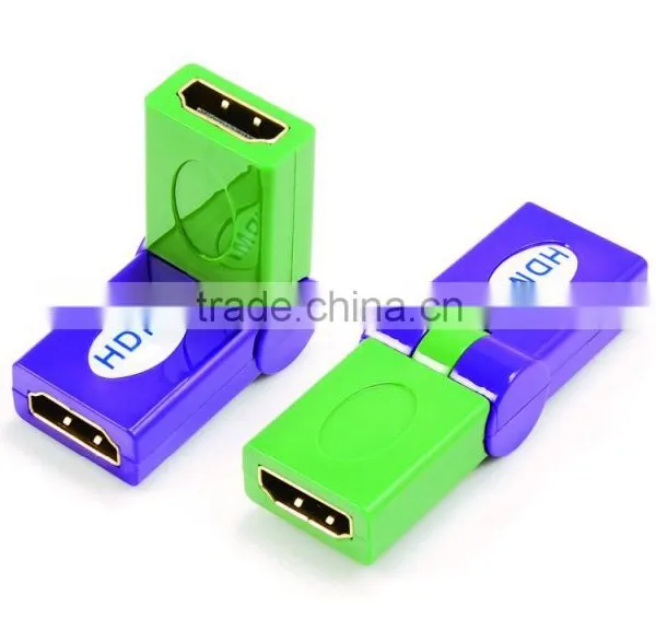 HDMI Female to Female Adapter Rotating 180 Degree photo-5
