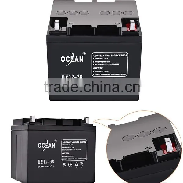 Attractive Design 12V Best 38ah Reliable 12v Battery Solar photo-4