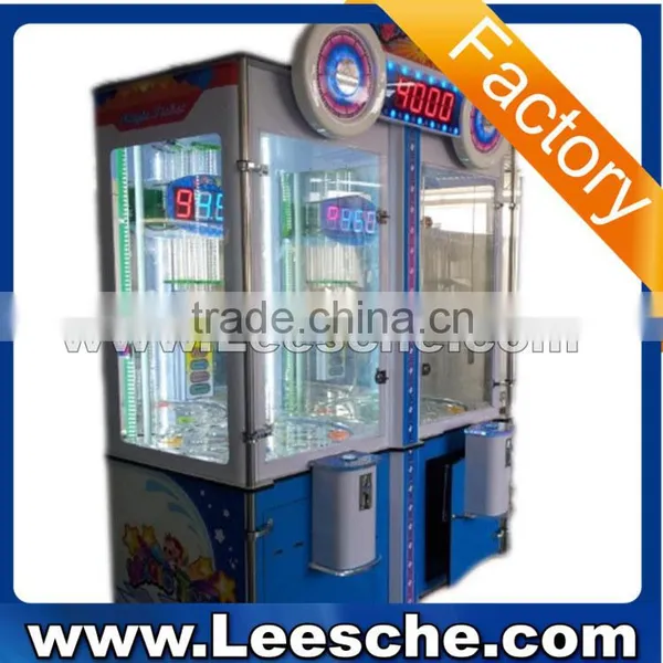 Arcade Game Mini Crane Claw Toy Vending Machine for Sale Magic Ticket