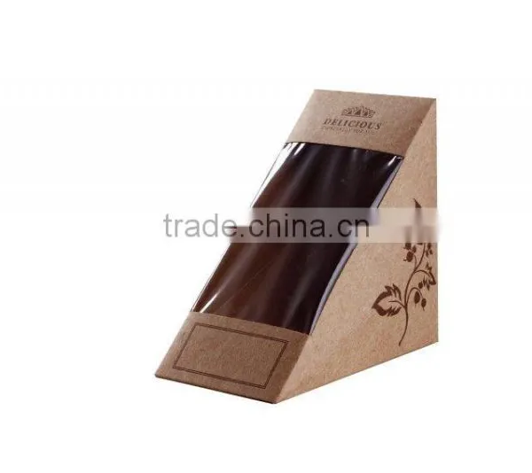 Triangle Handmade Paper Lunch Sandwich Box for Wholesale photo-2