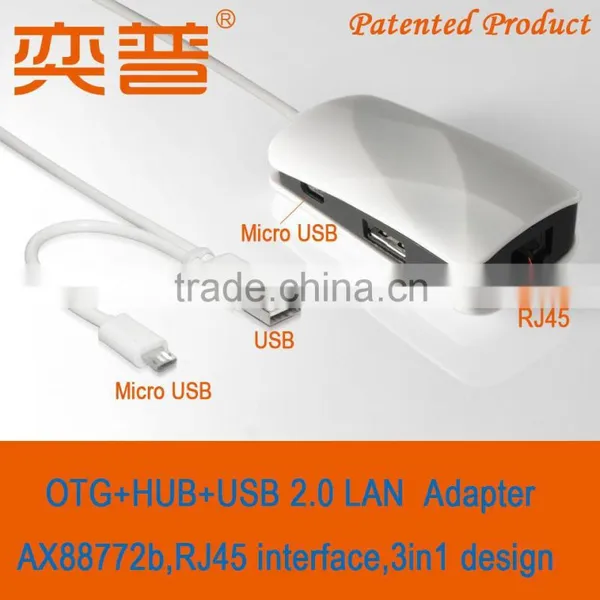 OTG HUB Network Card