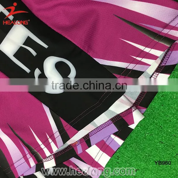 Healong Factory Sublimation Cheap Netball Jersey Skirts Dresses Uniforms photo-5
