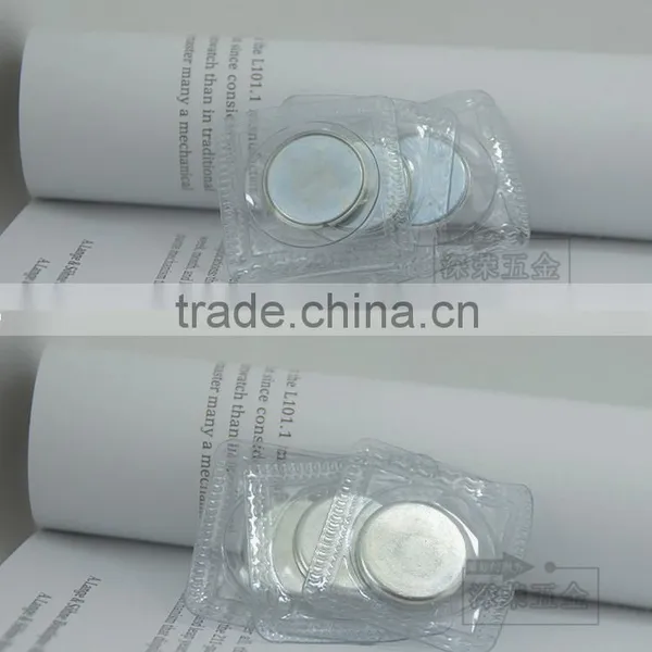 SY PVC Magnet Button For Clothes photo-3