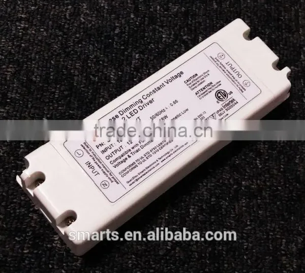ETL FCC Triac Dimmable Led Power Supply 12vdc Phase Dimming LED Driver photo-5
