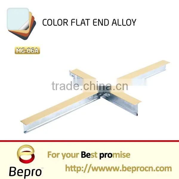 Flat Grooved Ceiling T-bar Accessories for PVC Gypsum Tiles and Plastic Boards photo-6