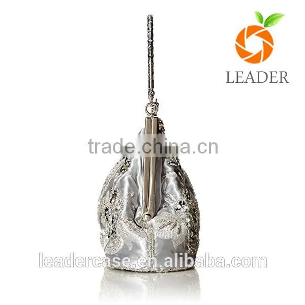 High Grade Practical Eco-friendly Silver Rose Handbag photo-5