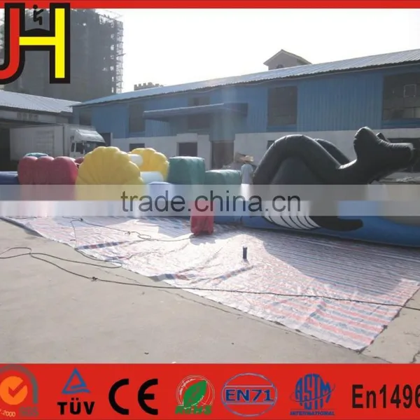 New 2016 Shark Inflatable Obstacle Course/ Outdoor Inflatable Obstacle Course photo-3