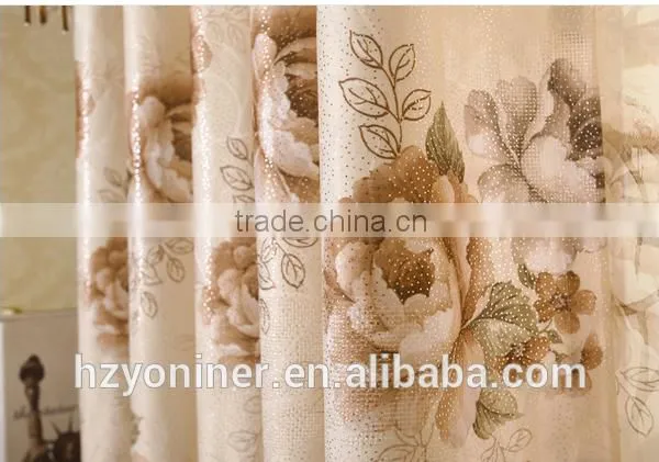 2015 Hot Sale Printed Designed No. 17 Window Curtains, Made- up Black Out Fabric in Home or Hotel photo-2