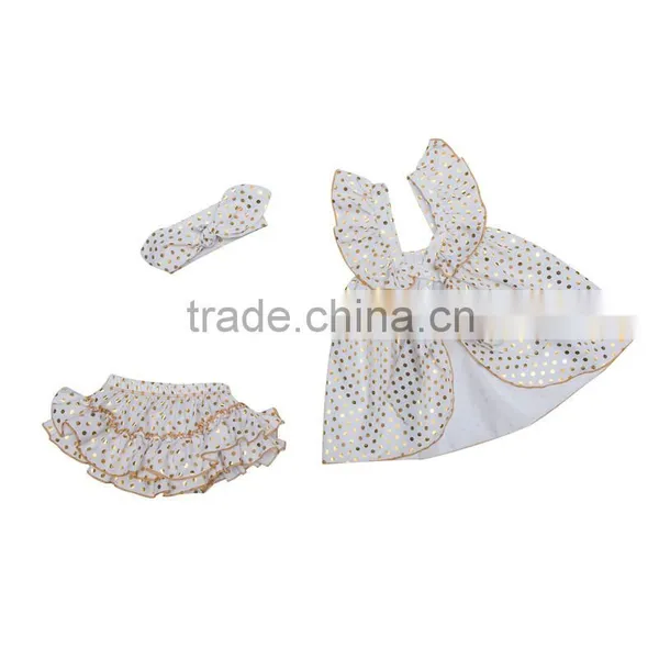 2016 New Arrival! China Clothing Factory Wholesale High Quality Baby Girls Clothes , Wholesale Price Kids Swing Outfits photo-3