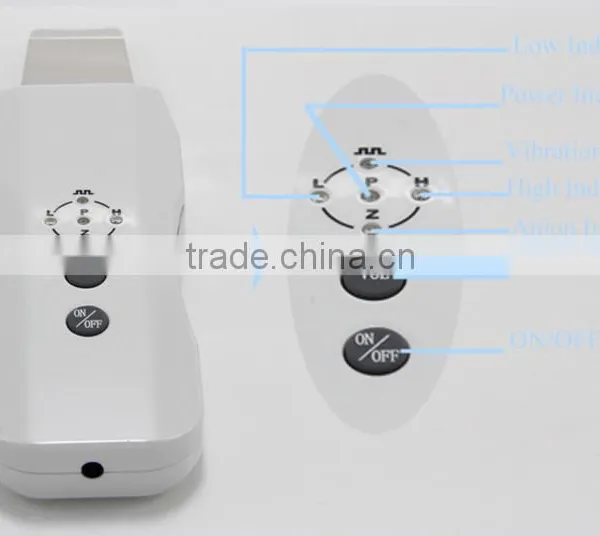 Ultrasonic Scrubber Portable Ultrasound Peeling Beauty Machine Skin Scrubber photo-2