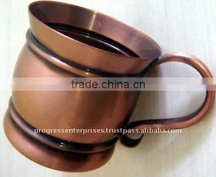 MANUFACTURER OF SOLID COPPER MUGS AND TANKARD FOR Nikolai VODKA MIXOLOGY