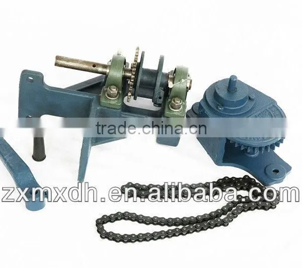 Chained Mode Cast Iron Winch