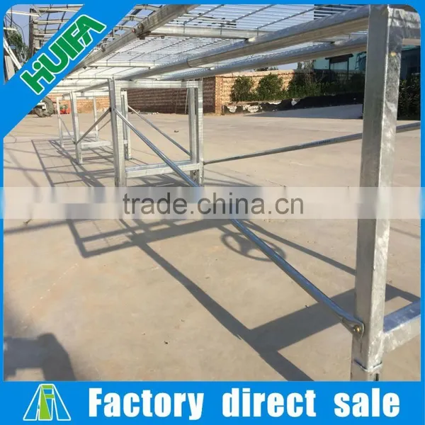 Low Cost Movable Greenhouse Bench Plastic for Agriculture photo-3