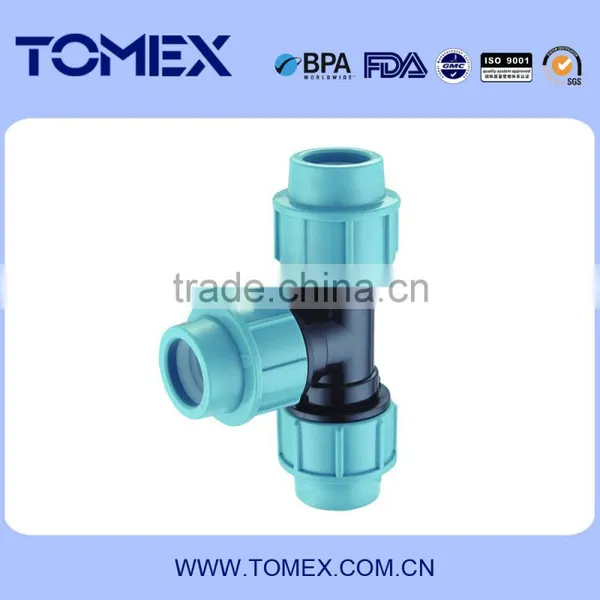 High Quality PP Water Compression Fittings for Irrigation photo-3