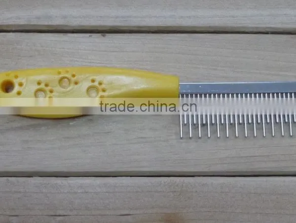 Pet Grooming Tool Plastic Dog Fancy Comb photo-3