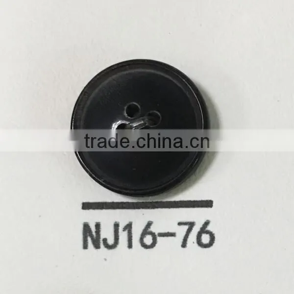 NJ16-76 Real Natural Buffalo Horn Buttons