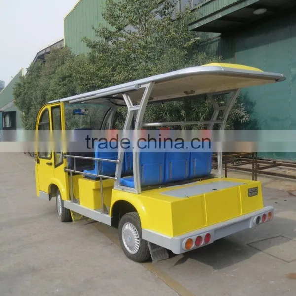 2015 Yellow Customized Electric Tourist Bus photo-6