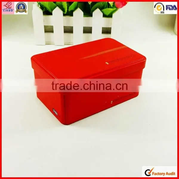 Supplier Custom American Rectangle Ginseng Tin Box photo-5