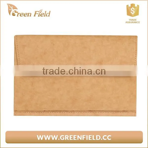Washable Kraft Paper Mens Business Custom Computer Laptop Bag photo-4