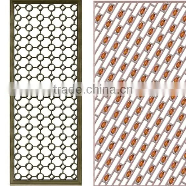 China Wholesale 304 Stainless Steel Room Divider Panel photo-3