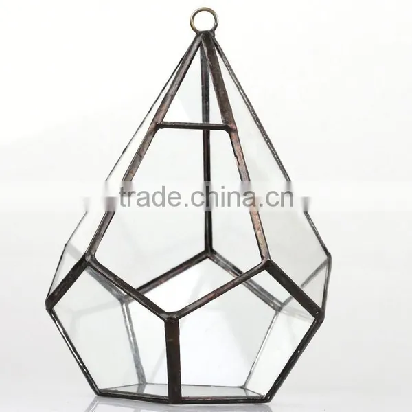 2016 Best Selling Tabletop Succulent Planter/Faceted Geometric Terrarium/Terrarium Box photo-3