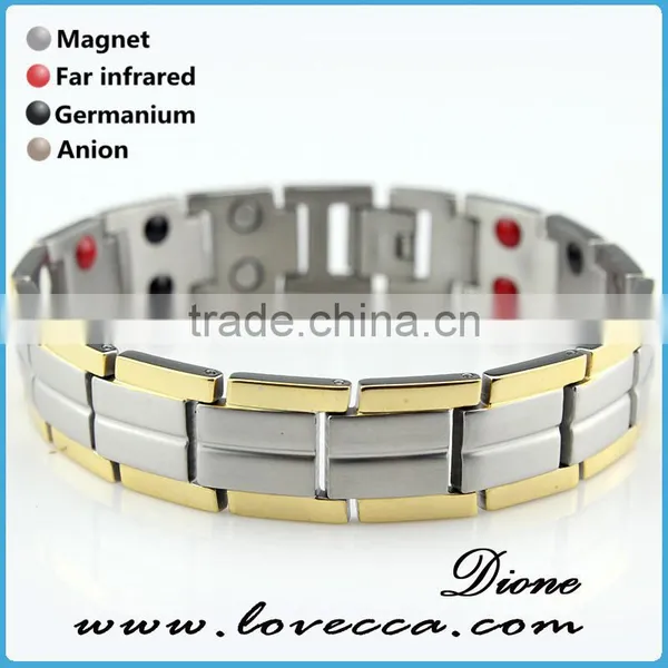 2017 Health Power Energy Germanium Bio Magnetic Bracelet for Men photo-6