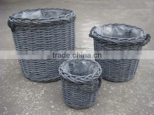 Wholesale Antique Wooden Flowerpot photo-4