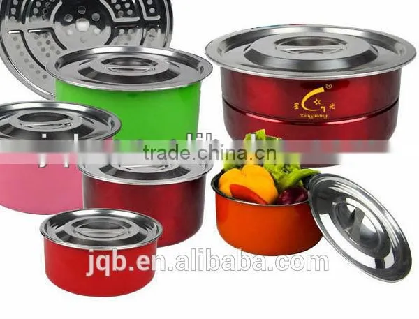 Hot Sell Stainless Steel Mixing Bowl Colored Bowl photo-6