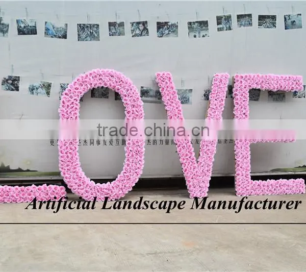 2016 New Style Artificial Flower Wall,Symbol Flower Wall Wedding Decor photo-4