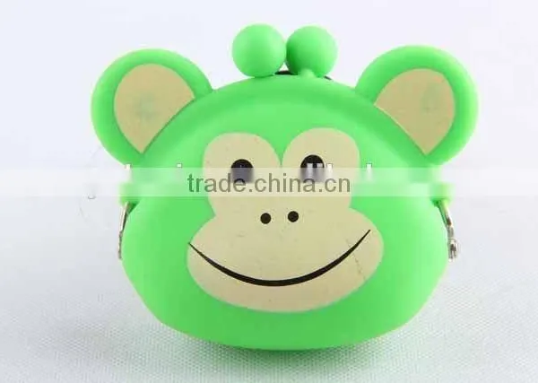 Monkey Design Silicone Purse/ Coin Purse photo-5