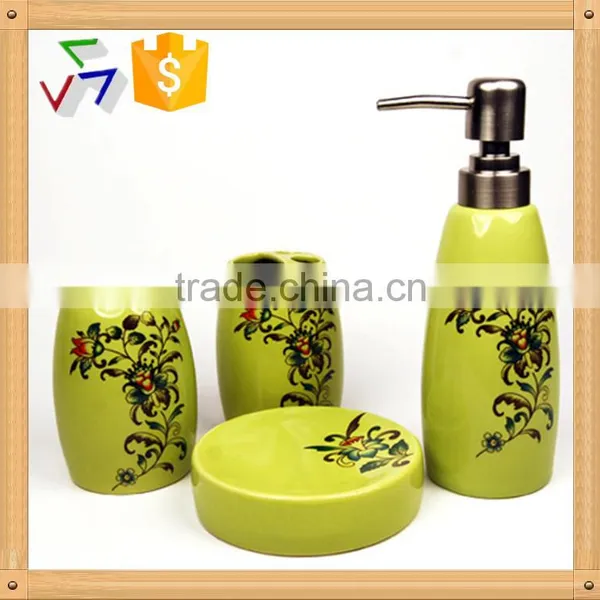 Ceramic Porcelain Bathroom Accessories Set,ceramic Bathroom Set,ceramic Bathroom Accessory,ceramic Bath Set photo-3