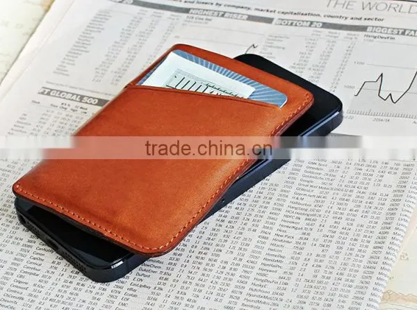 Real Leather Slim Front Pocket Minimalist Wallet Money Clip Card Holder photo-4