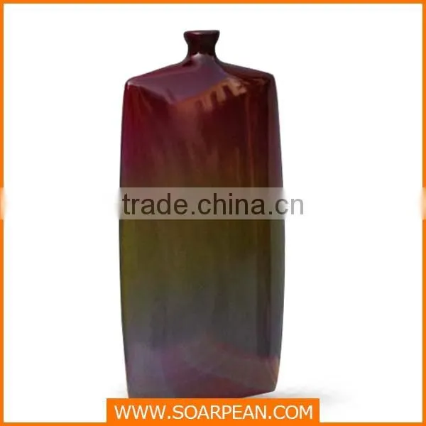 Modern Style Fiberglass Rectangle Flower Vase photo-3
