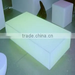 Energy Saving Light Source and Modern Style Furniture LED Glow Table With Rechargeable Battery Operated photo-2