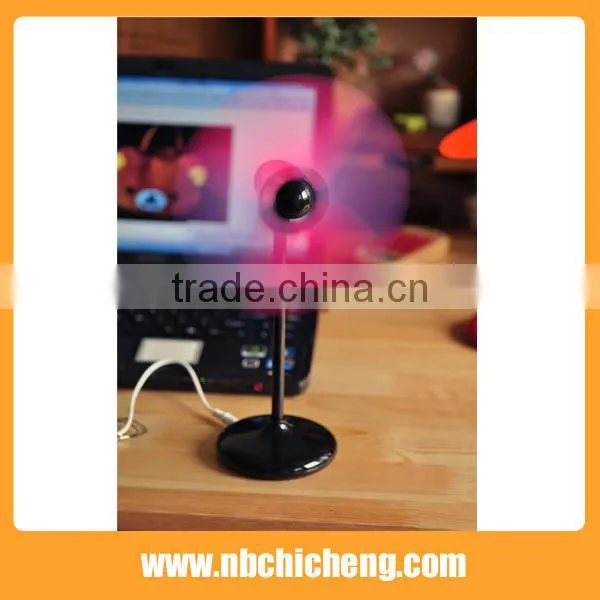 USB Windmill Mini Fan/Mini Electric Fan/Office Desk Mini Fan photo-5