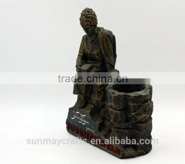 Wholesale Custom Resin TURKMENISTAN Statue Souvenir for Sale photo-4