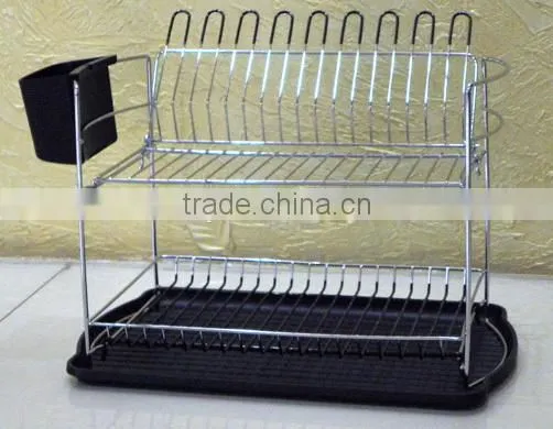 2 Tier Dish Rack With Hanging photo-2