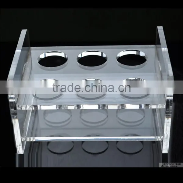 China Supplier Wholesale Stackable Handmade Acrylic Commercial Wine Rack photo-2