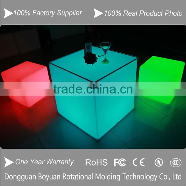 Low Price Led Cube Stools With Color Changing photo-2