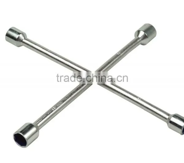 14",20" Cross Rim Wrench 17x19x21x23mm Wheel Spanner Cross Wheel photo-2