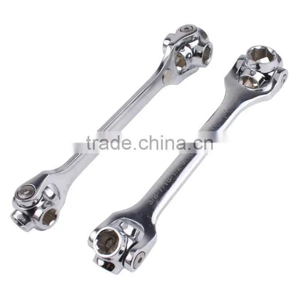 Hot Sale 8 in 1 Portable Dog Bone Wrench Shape Bicycle Repair Tool Hexagon Socket Wrench photo-2
