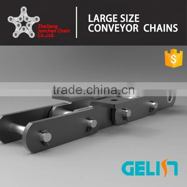 DS Large Size Inclined Cement Industrial Bucket Elevator Conveyor Chain photo-5