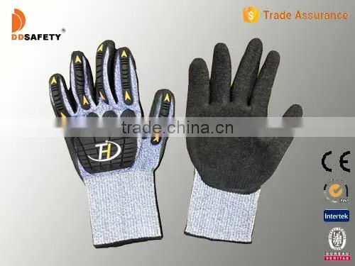 DDSAFETY Cut Resistant Gloves Safety Equipment With TPR Protection photo-3