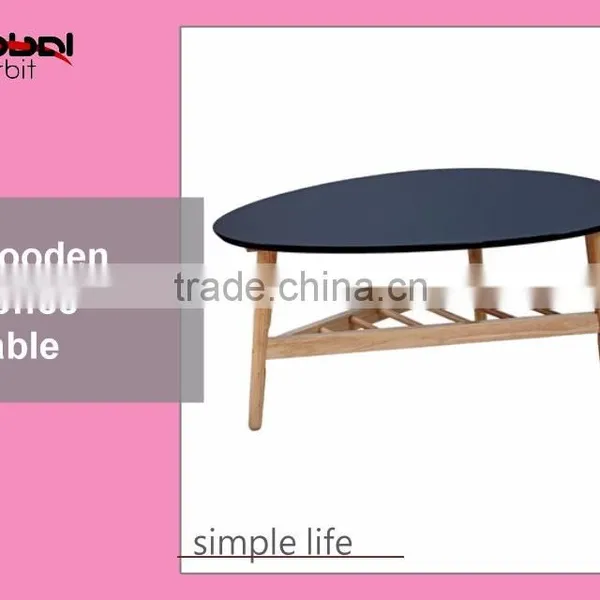 Wood Furniture Space Saver Living Room Wooden Folding Coffee Table photo-2