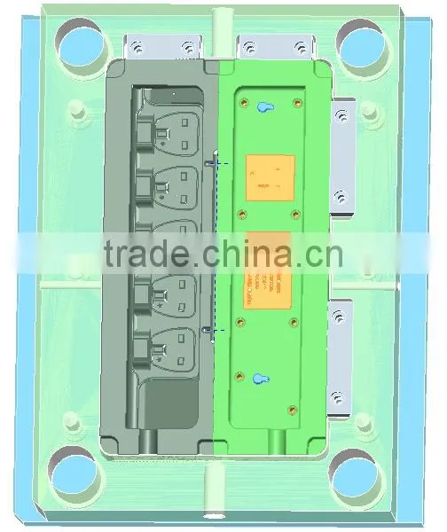 5 Outlet Switch Socket Injection Mould photo-2