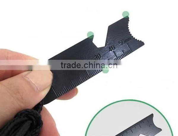 Luminous Multifunction Outdoor Light-emitting Large Flint Play Poker Fire Starter photo-2