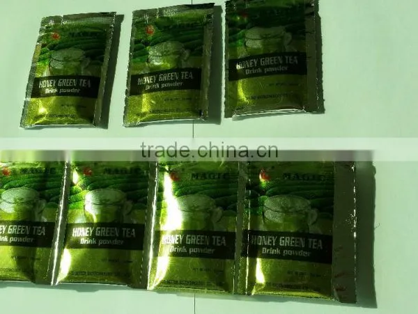 Instant Green Tea Drinks Powder in Sachets Packing photo-5