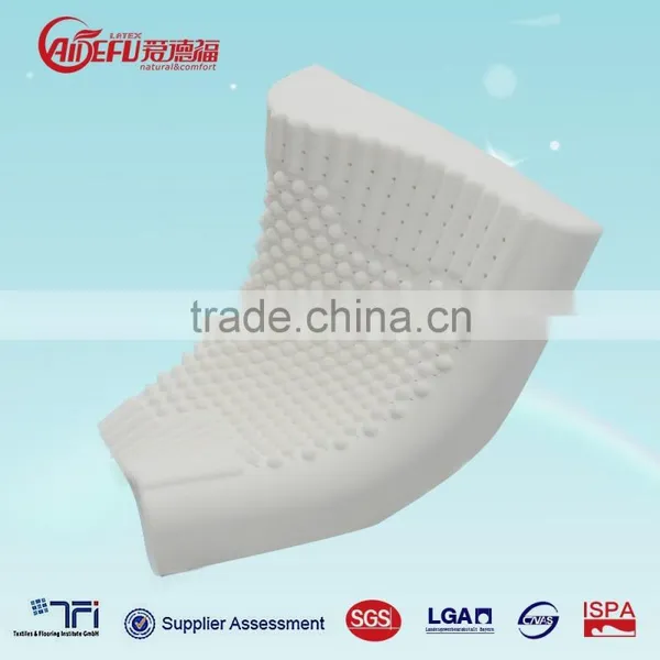 Portable Natural Latex Neck Massage Pillow photo-2